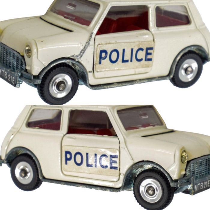 DINKY TOYS 250 POLICE MINI COOPER 中古 1 - 京都リサイクル王国