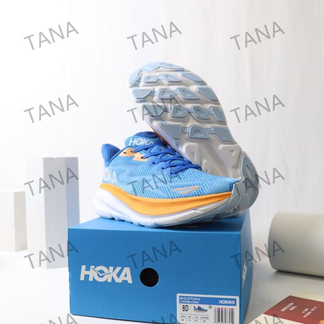 未使用美品  ホカオネオネ クリフトン9 HOKA ONE ONE CLIFTON 9 ランニングシューズ スニーカー メンズ/レディース  箱付08