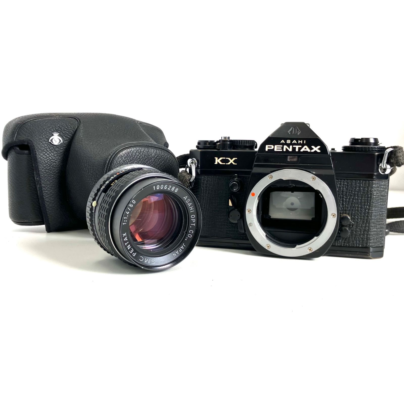 481110】 PENTAX KX レンズセット 50mm F1.4 ケース付き 綺麗品 - イー