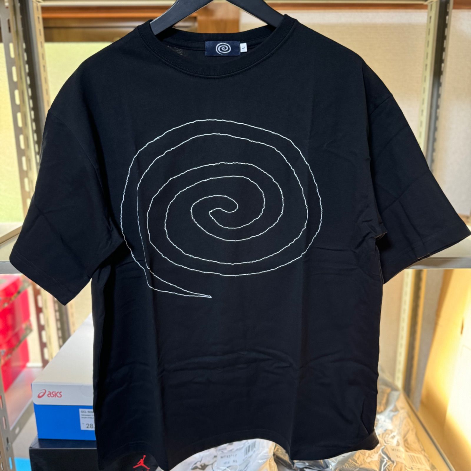 新品 確実正規品】SOL Soonerorlater GuruGuru Outline Tee Black 新品 確実正規品】SOL Soonerorlater GuruGuru Outline Tee Black