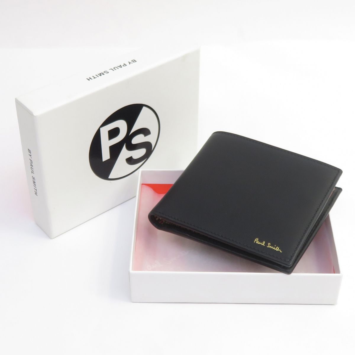 Paul Smith ポールスミス コンパクトウォレット 二つ折り財布 M1A 4833 AMULTI