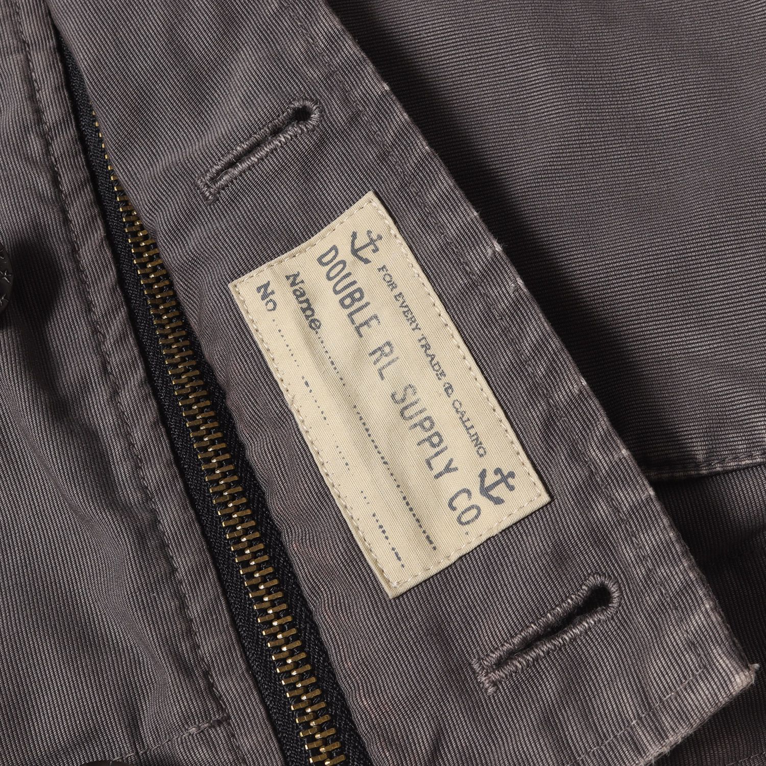 RRL ダブルアールエル ジャケット サイズ:M U.S.NAVY ヴィンテージ加工 デッキジャケット チャコール アウター ブルゾン 上着【メンズ】  - メルカリ