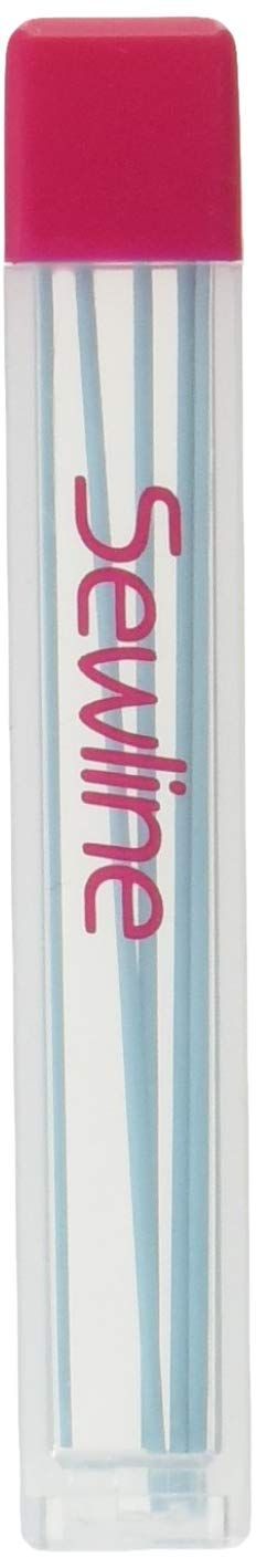 数量 ソーライン Sewline 布用 シャープペンシル 替芯 6本入 0 9 mm ブルー