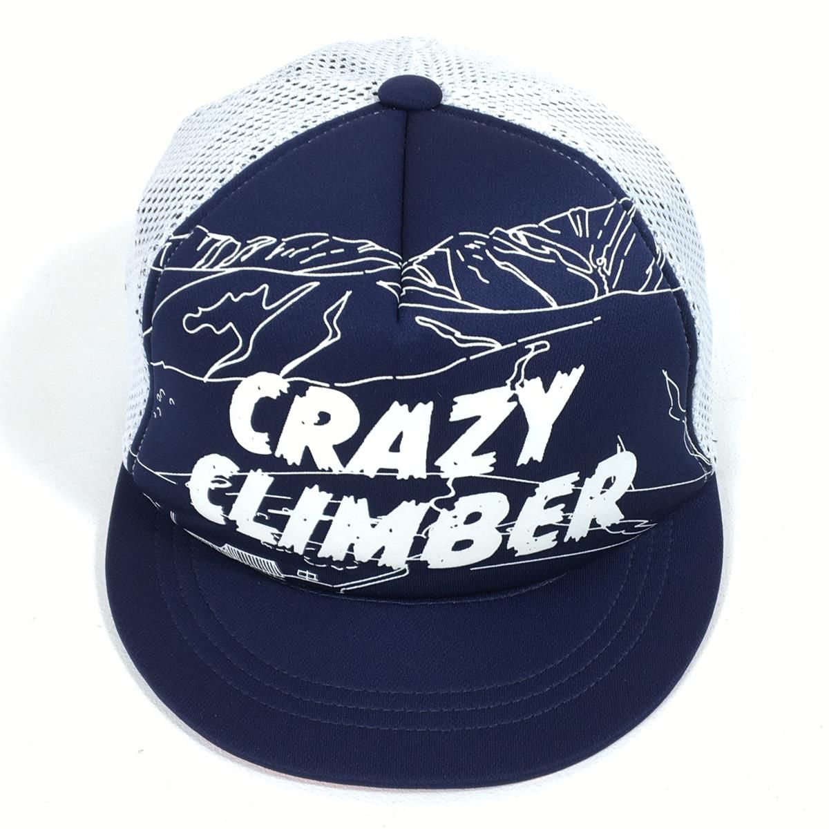 ハンガーノック オリジナルス × TARO（太郎平小屋） 限定コラボ クレイジークライマー ランニングキャップ Crazy Climber  Running Cap 限定販売 入手困難 HUNGERKNOCK ORIGINALS ネイビー系 - メルカリ