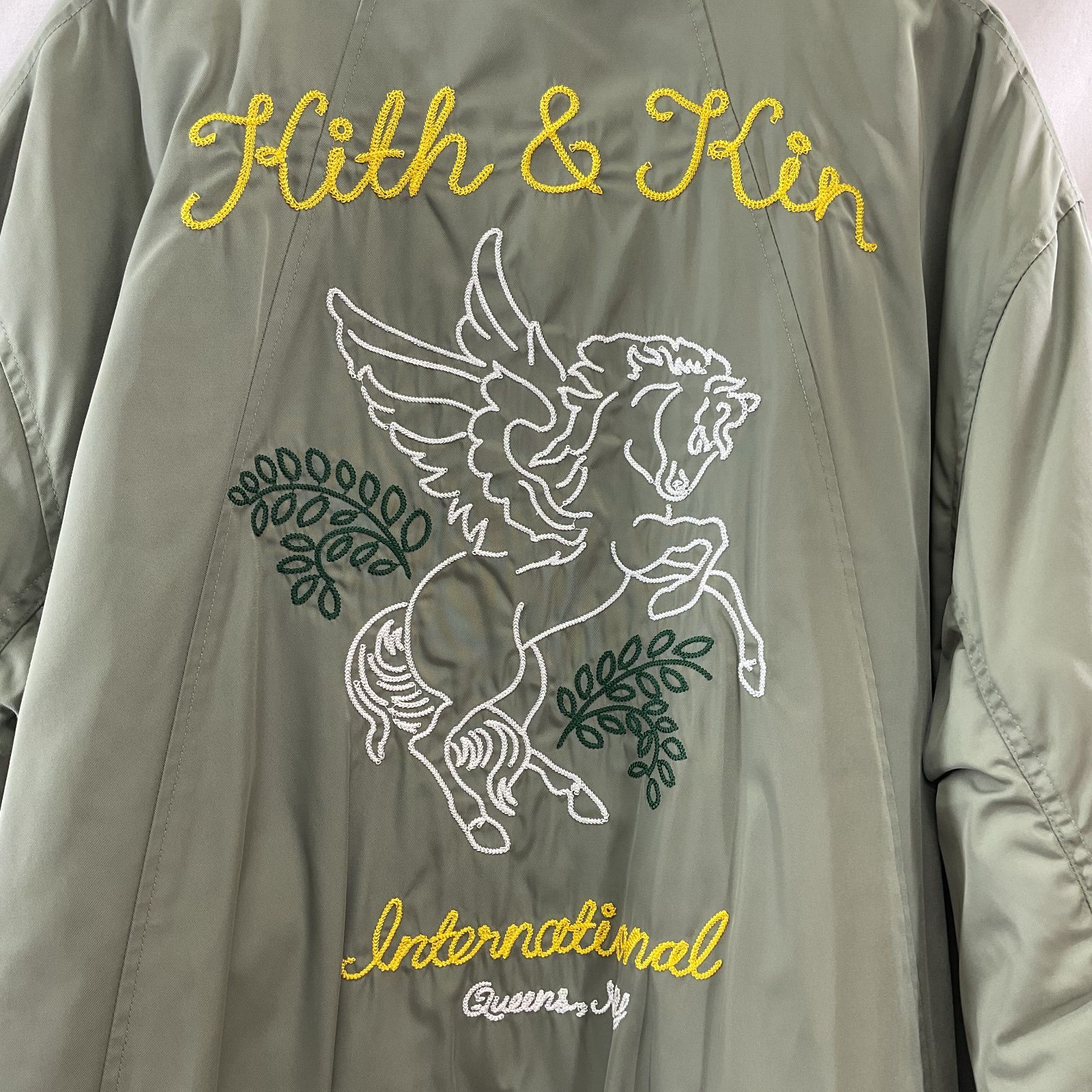 KITH Dumont Flight Bomber Jacket KHM010250-001 キス フライト