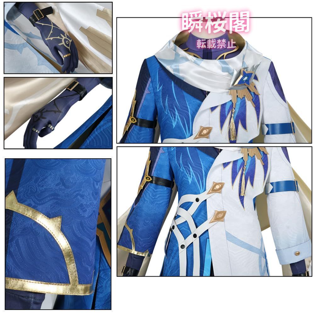 崩壊スターレイル　崩スター　星見雅　コスプレ衣装　ウィッグ　フルセット 新品、未使用 崩壊 スターレイル サンデー コスプレ衣装