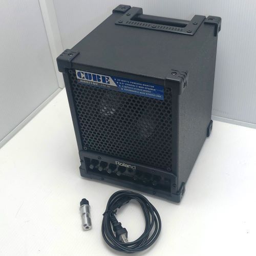 美品 スタンド付ROLAND CUBE MONITOR CM-30 - アンプ