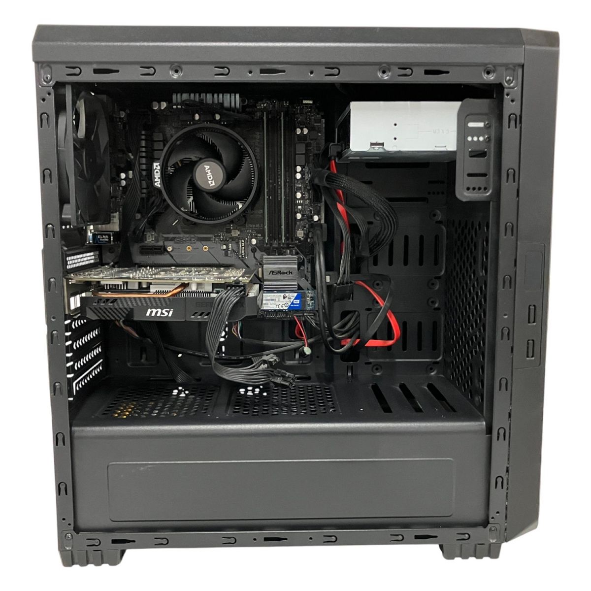 自作ゲーミングPC/Ryzen5 3600/16GB/GTX1660 ゲーミング PC 自作 AMD