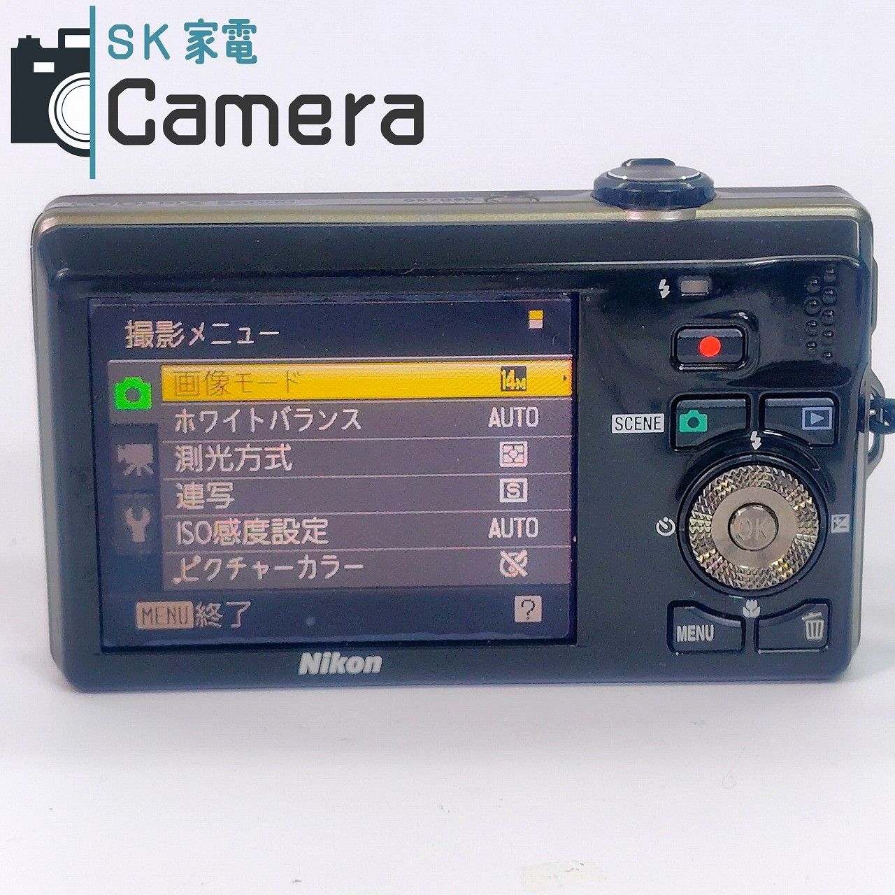 箱付】Nikon ニコン デジタルカメラ CoolPix S6000 レッド ニコン