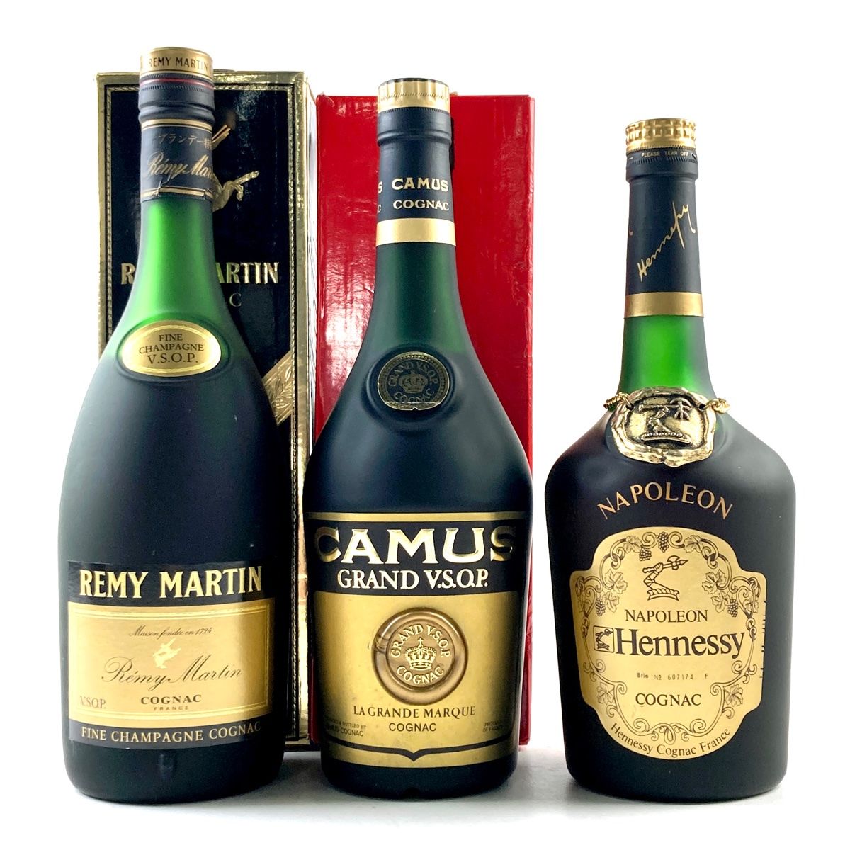 カミュ モネ コニャック ブランデー 3本セット 【古酒】 3本 モネ カミュ コニャック 700ml ブランデー セット 【古酒