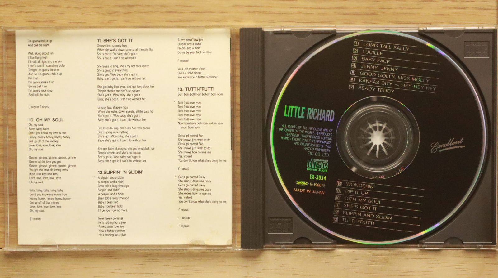 国内盤CD☆リトル リチャード/LITTLE RICHARD□ のっぽのサリー