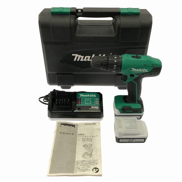 ☆美品☆makita マキタ 18V 充電式震動ドライバドリル M850DSX 