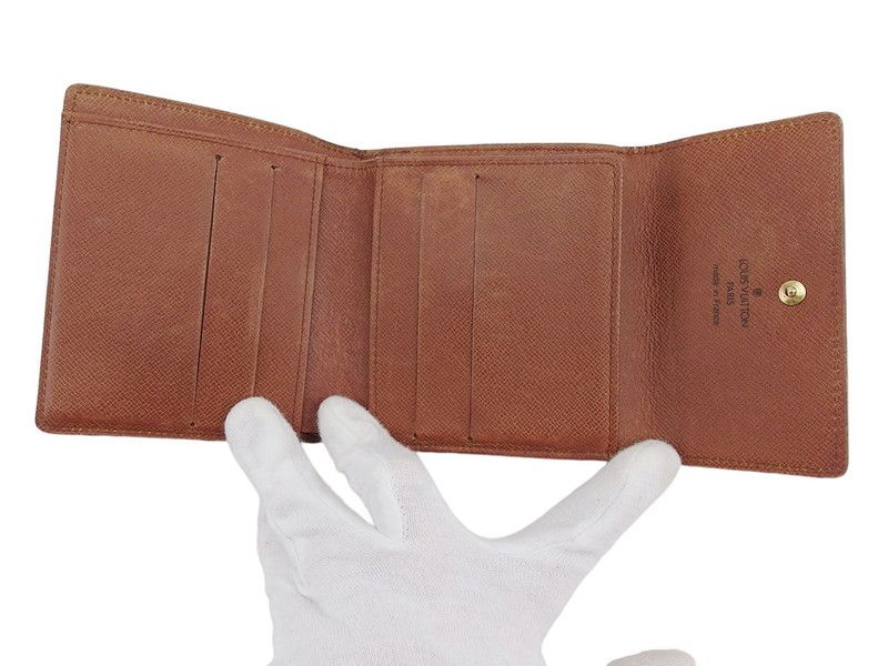 ルイ・ヴィトン LOUIS VUITTON 二つ折り財布 モノグラム ポルト