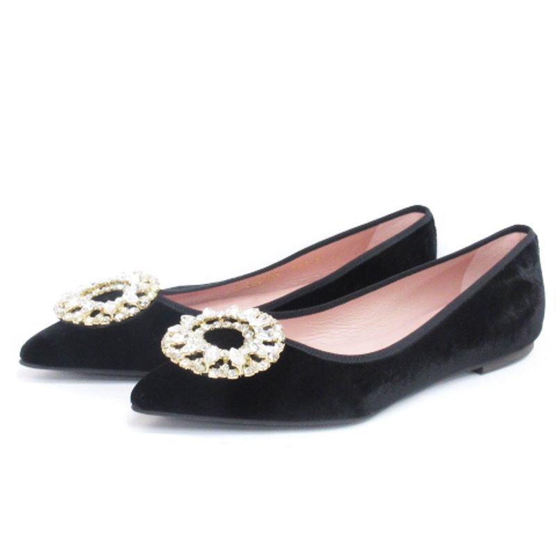 プリティバレリーナ pretty ballerinas エラ ベロア ブローチ ビジュー  