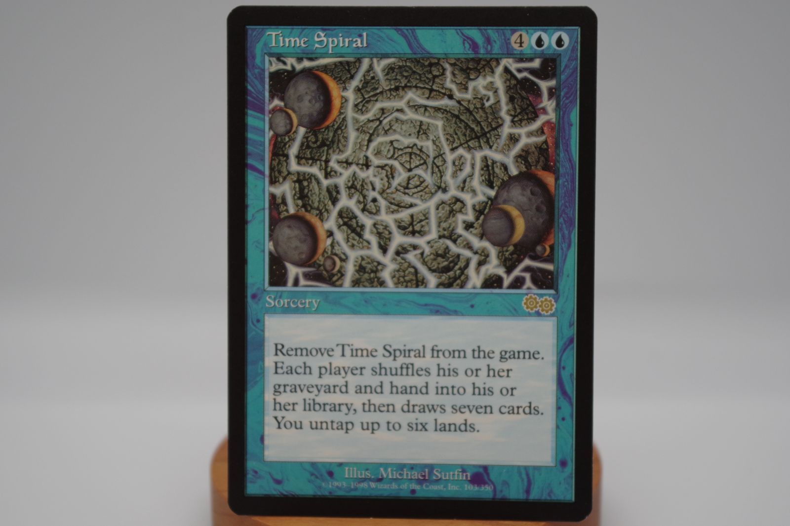 時のらせん　英語 MTG USG Time Spiral 時のらせん 英語版
