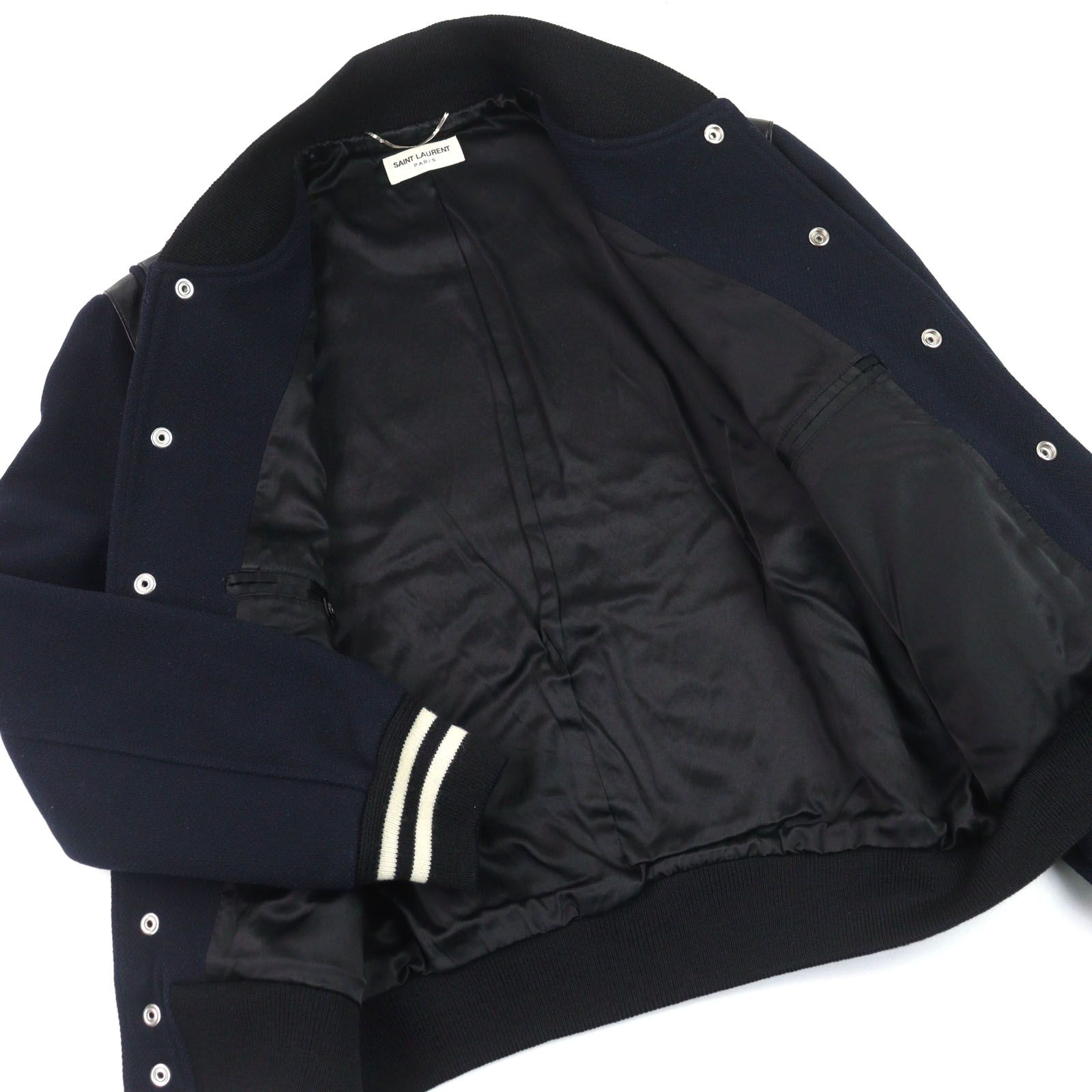 サンローランパリ ジャケット ネイビー 50