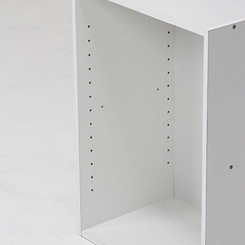 ホワイト 可動棚