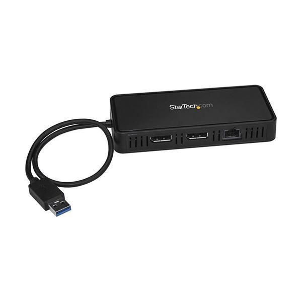 StarTech.com USB3.0接続デュアルDisplayPort対応ノートパソコン