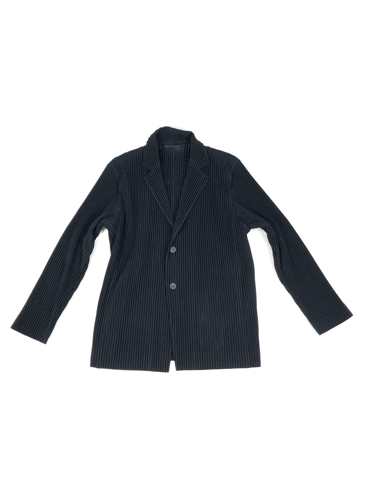 HOMME PLISSÉ ISSEY MIYAKE ブラック プリーツジャケット Homme Plissé Issey Miyake Basics プリーツ ジャケット | ブラック