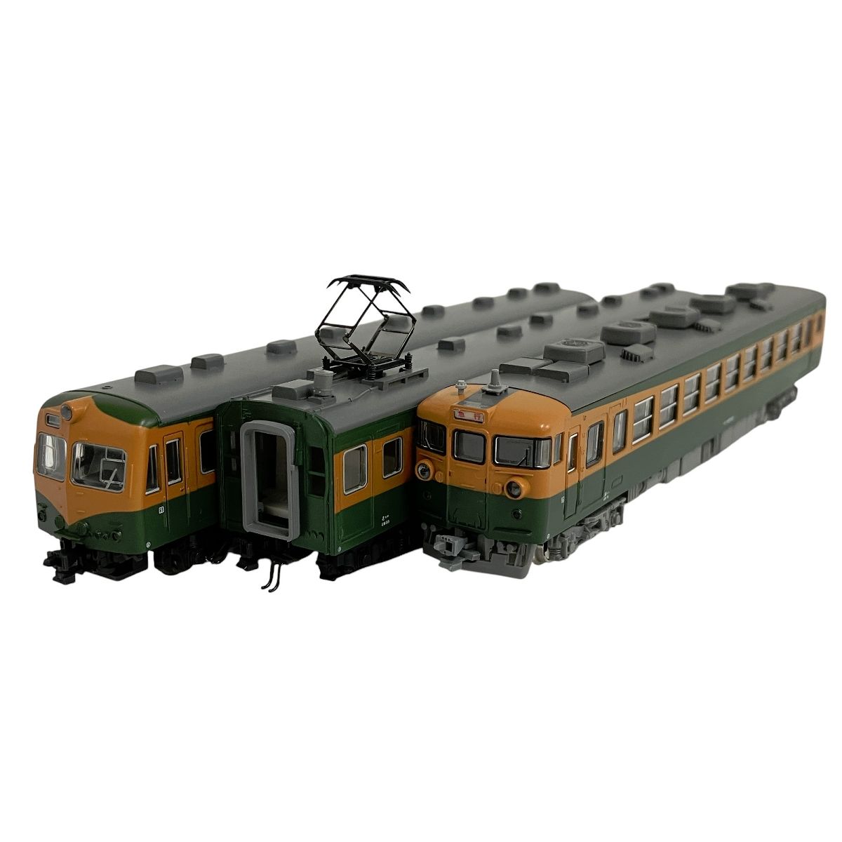 KATO 湘南色 165系|153系 7両セット 急行形電車 Nゲージ 動力車1両入り O9957315