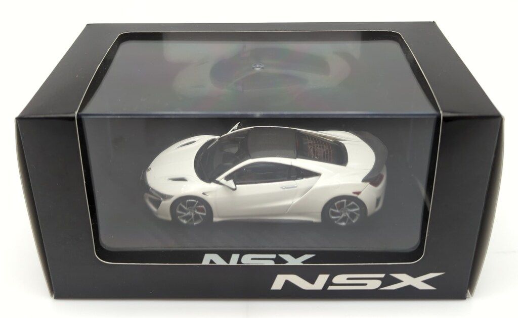 HDC/ホンダコムテック 1/43ディスプレイモデル NSX/130Rホワイト