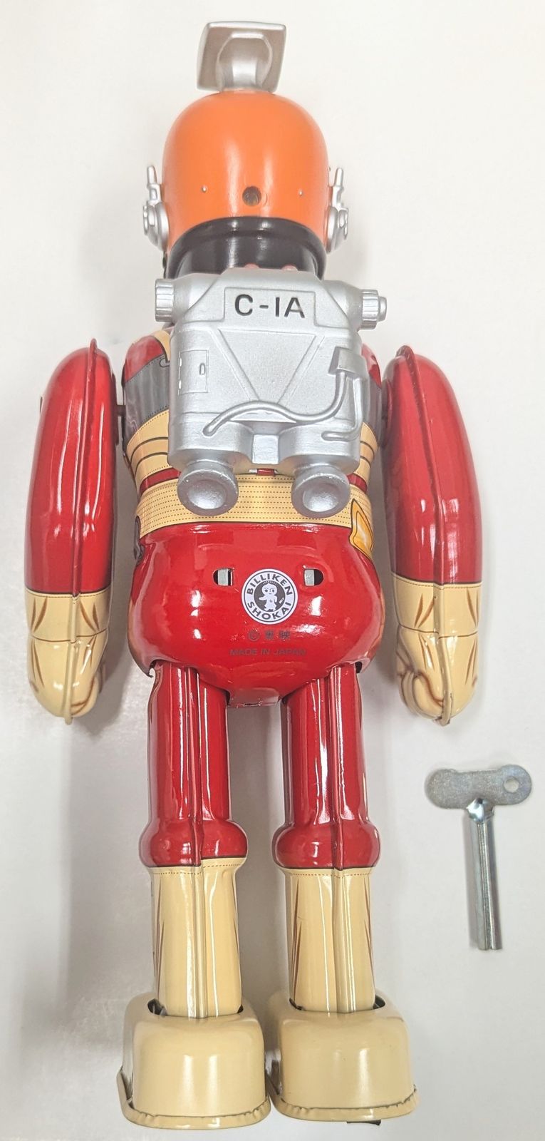 ビリケン商会 ゼンマイ歩行ブリキ キャプテンウルトラ - メルカリ