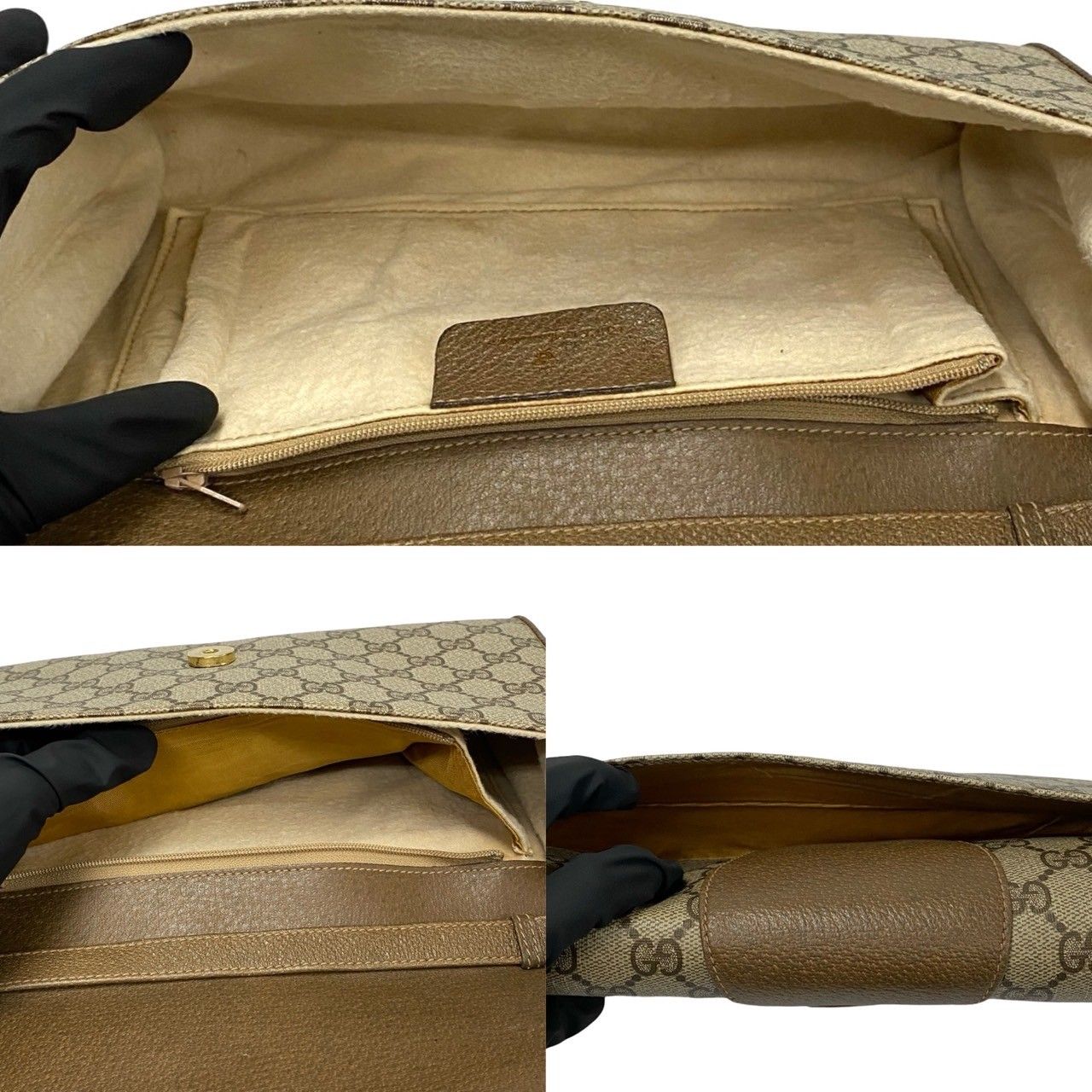GUCCI グッチ　ヴィンテージバッグ 極 美品 GUCCI グッチ オールドグッチ ヴィンテージ GG ロゴ