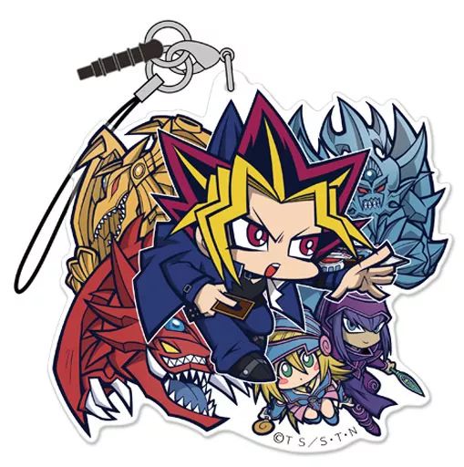 中古】ストラップ(キャラクター) 闇遊戯(闘いの儀) アクリルつままれ