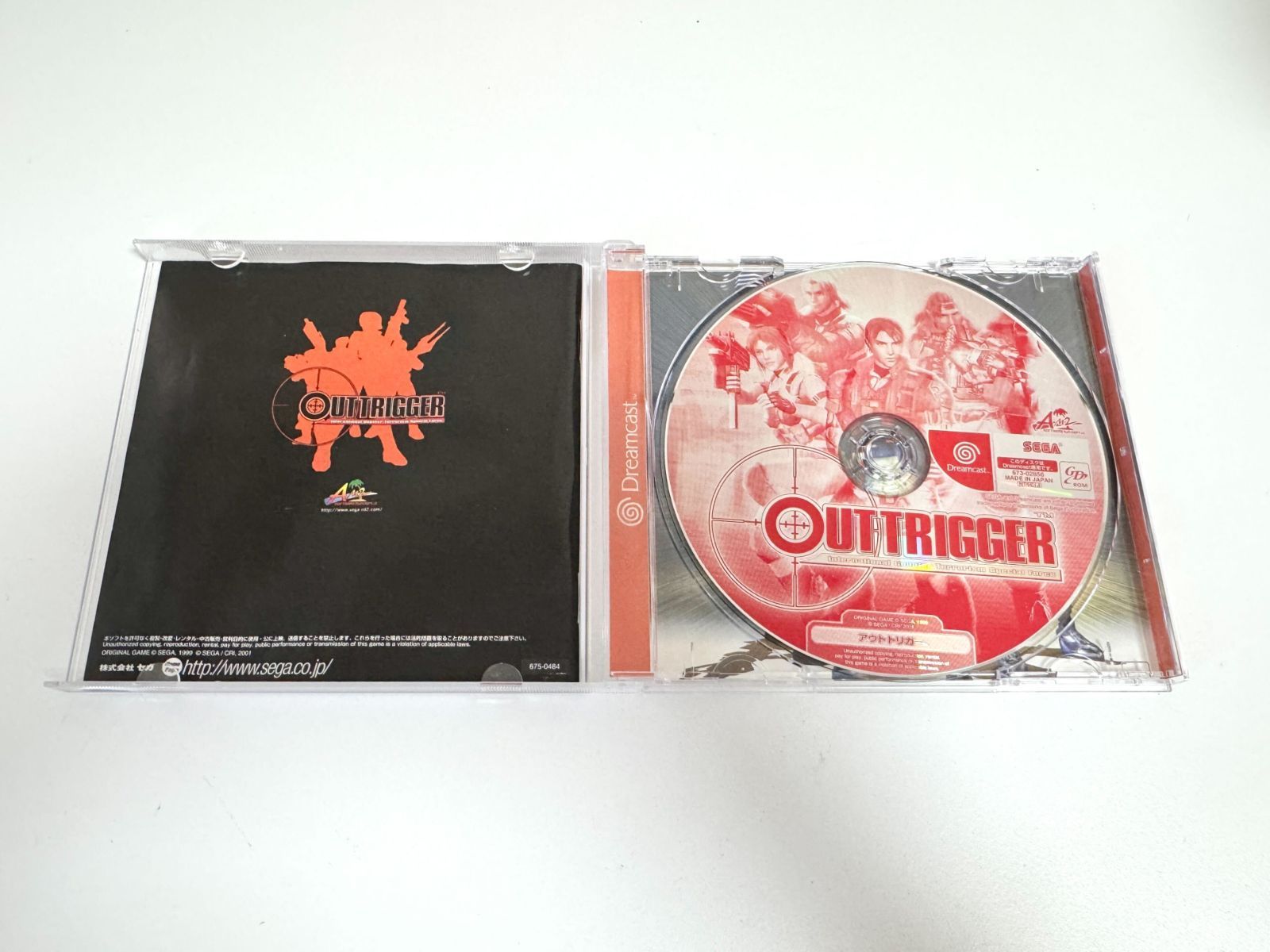 ドリームキャスト ソフト OUTTRIGGER(アウトトリガー) セガ OutTrigger for Dreamcast