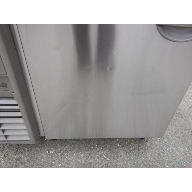 2016年製 フクシマガリレイ 1ドア 冷凍 コールドテーブル YRC-091FM2 W90D60H80cm 100V 65kg 154L テーブル型 冷凍庫