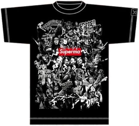 マキシマムザホルモン オフィシャルグッズ 黒い恋スペTシャツ ヤバい 恋スぺ 黒 Tシャツ 令和版 L L