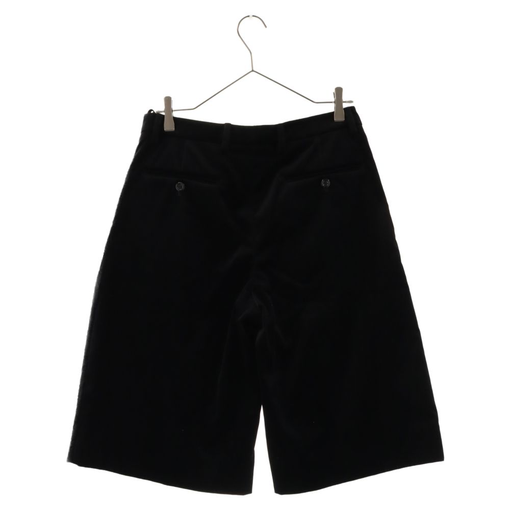 GUCCI グッチ ベロア メンズ VELVET DOUBLE PLEAT コットン ボトムス