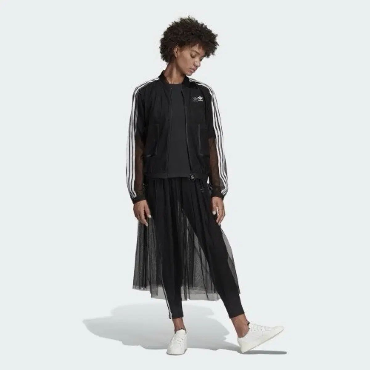 adidas アディダス オリジナル メッシュ トラックトップス スカート セット