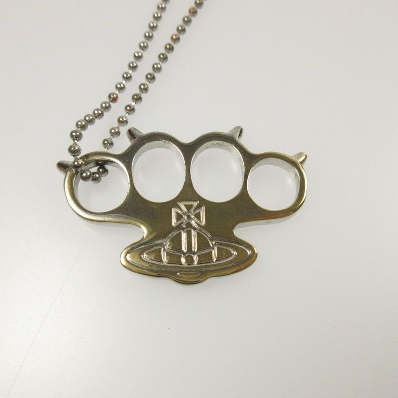 ヴィヴィアン　メリケンサック　ネックレス Vivienne Westwood メリケンサック ナックル ネックレス - メルカリ