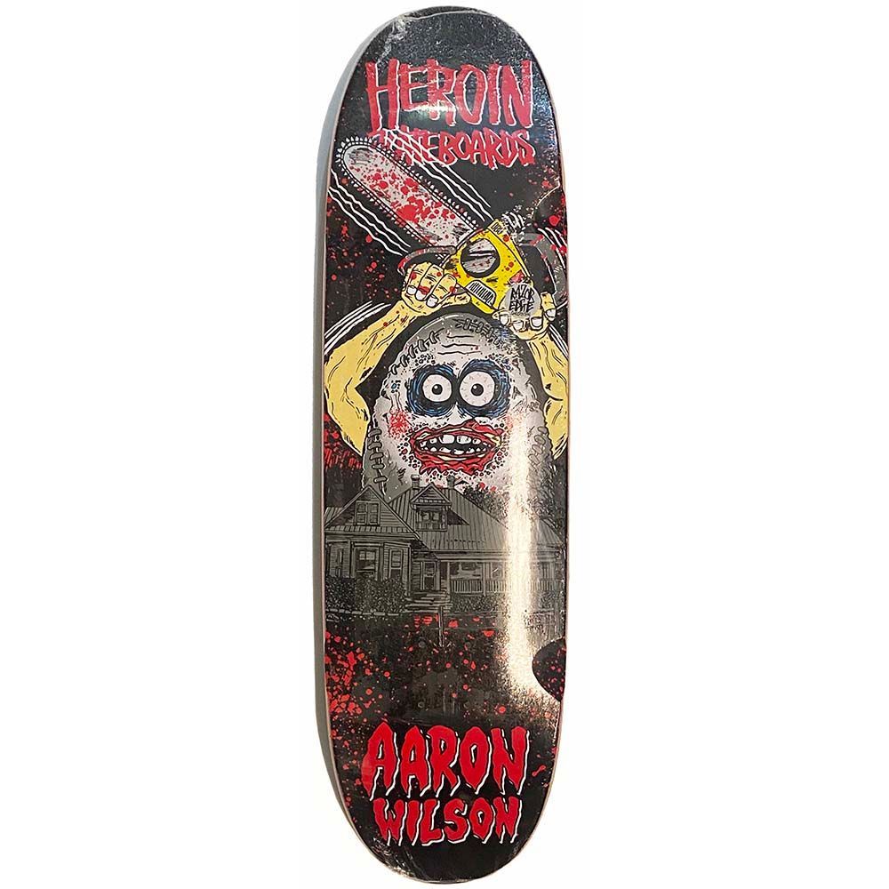 2025SUMMER 8.88 HEROIN ヘロイン AARON WILSON TEGGXAS DECK デッキ クルーザーにも スケートボード|スケボー|SKATEBOARD