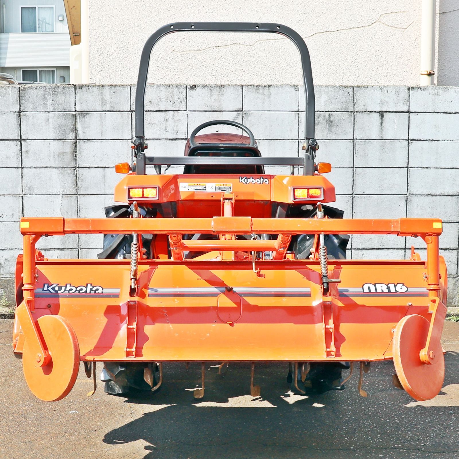 長岡市 クボタ トラクター GT-3 NR16 ロータリーセット 幅1600mm 実働