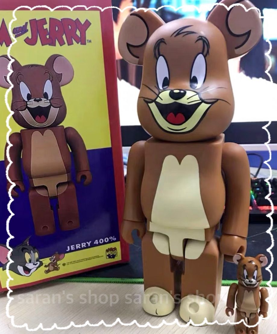ベアブリック BE@RBRICK 400% 100% TOM and JERRY トムと
