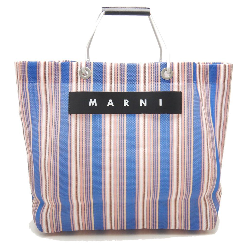 MARNI マルニ ストライプバッグ トートバッグ ナイロン