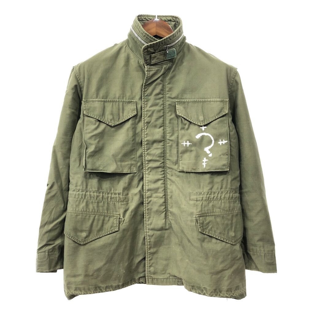 60s 米軍現物 U.S.ARMY M-65 2nd グレーライナー R-M 60年代 米軍実物