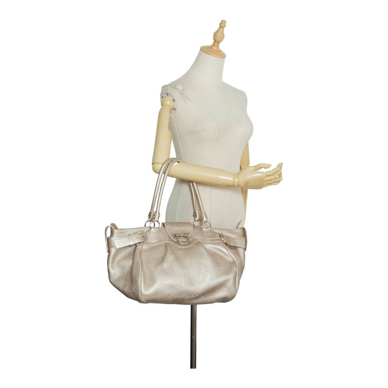 サルヴァトーレフェラガモ ガンチーニ トートバッグ ショルダーバッグ