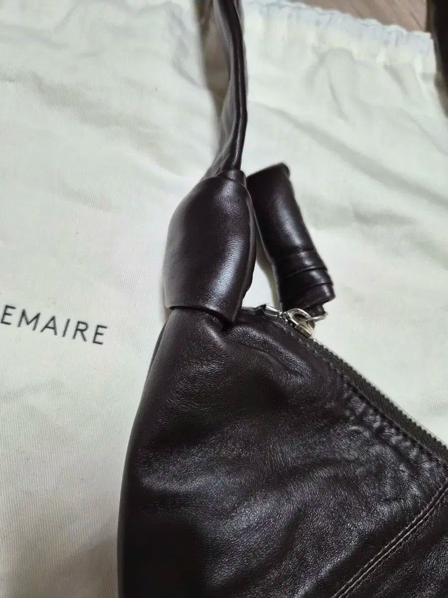 LEMAIRE ルメール バムバッグ スモール ダークチョコレート バッグ