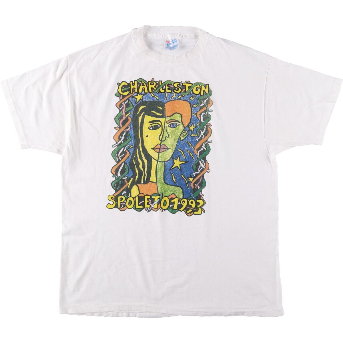 古着 90年代 ヘインズ Hanes BEEFY-T アートTシャツ メンズXL相当 ヴィンテージ|eaa548846