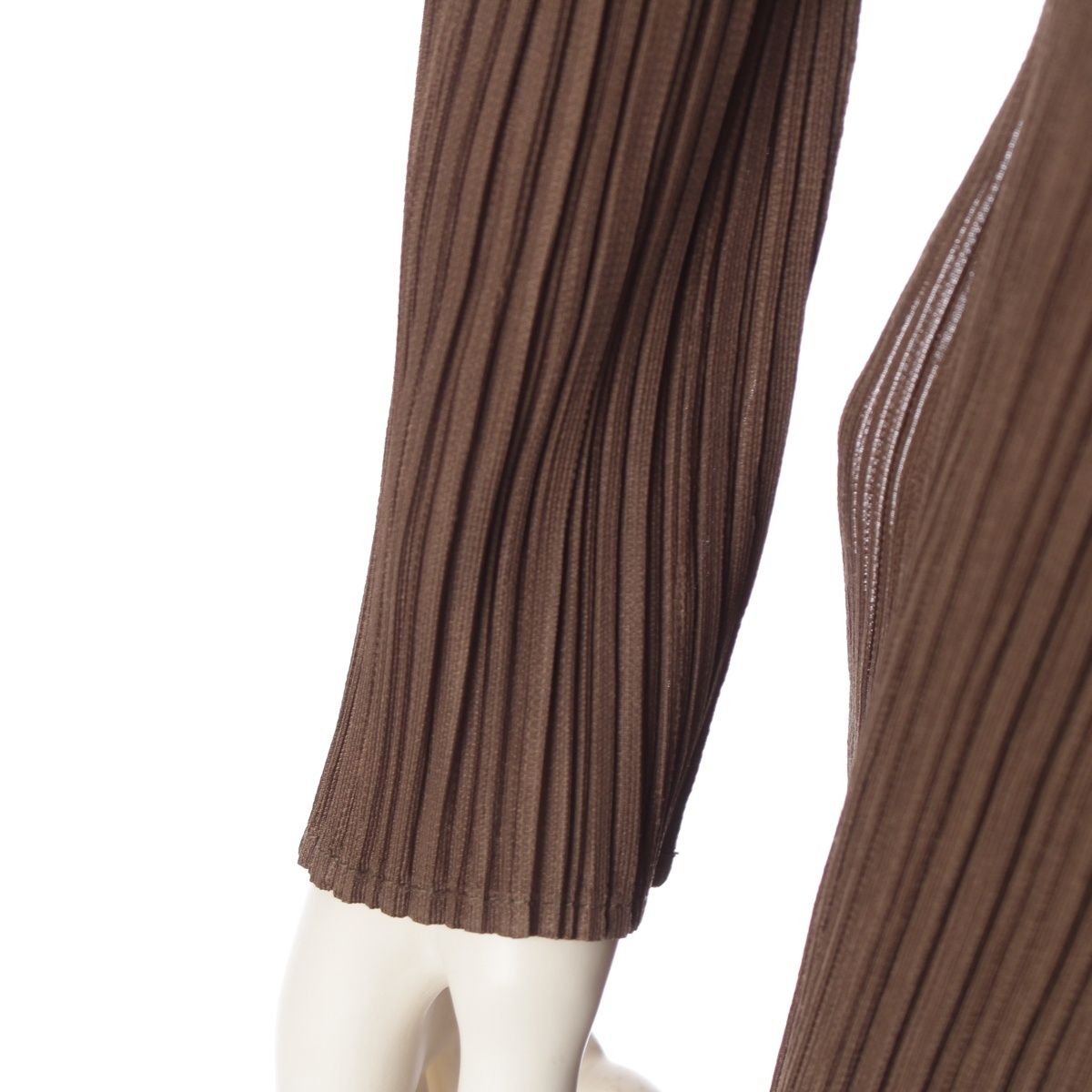 イッセイミヤケ　プリーツ　長袖　トップス　美品 PLEATS PLEASE ISSEY MIYAKE - □美品□PLEATS PLEASE ISSEY