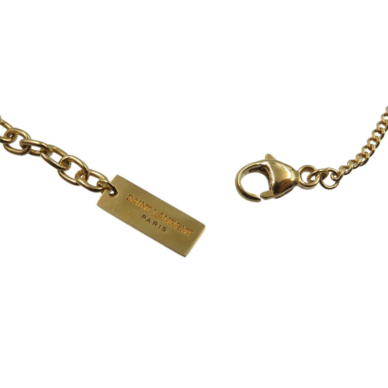 未使用 サンローラン オピウム モノグラム ツイスト メタル ゴールド