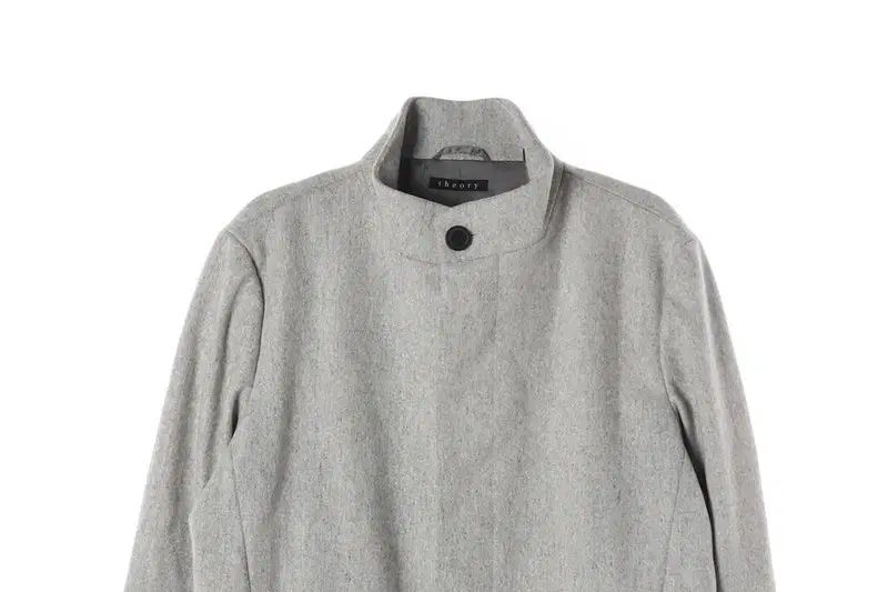 Theory セオリー MEN ー M カシミア ウール ブレンド ヒドゥン ボタン コート