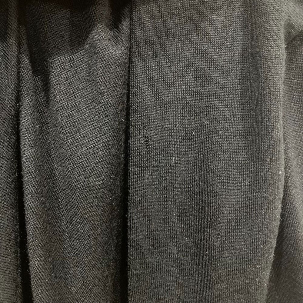 良品 EMPORIO ARMANI エンポリオアルマーニ 総柄 ニット カーディガン 38 ブラック レディース 古着 中古 良品 EMPORIO ARMANI エンポリオアルマーニ 総柄 ニット