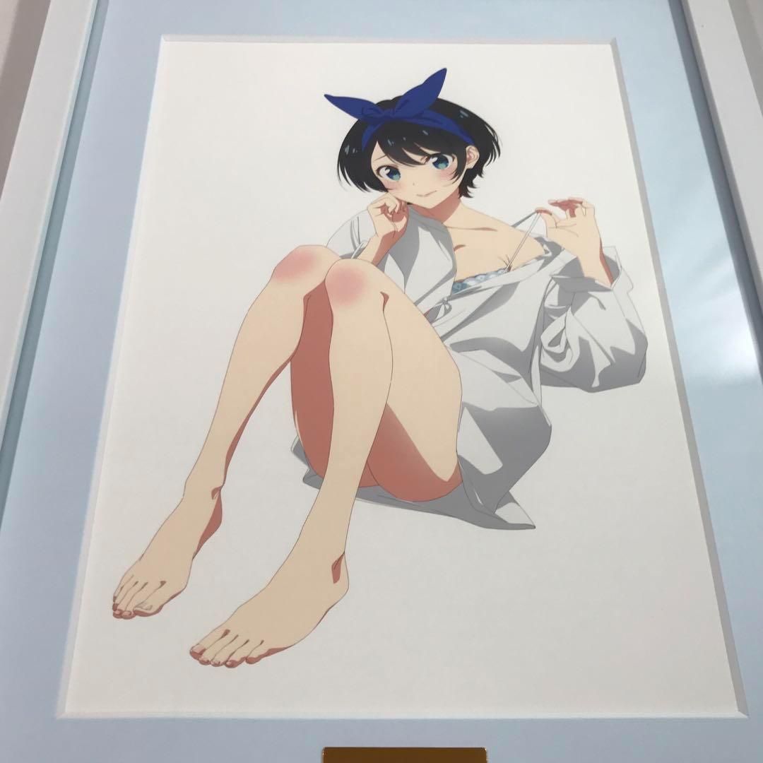 #8380 【未使用】 彼女、お借りします 更科瑠夏 キャラファイングラフ TVアニメ『彼女、お借りします』 - 描き下ろしイラスト 更科瑠夏