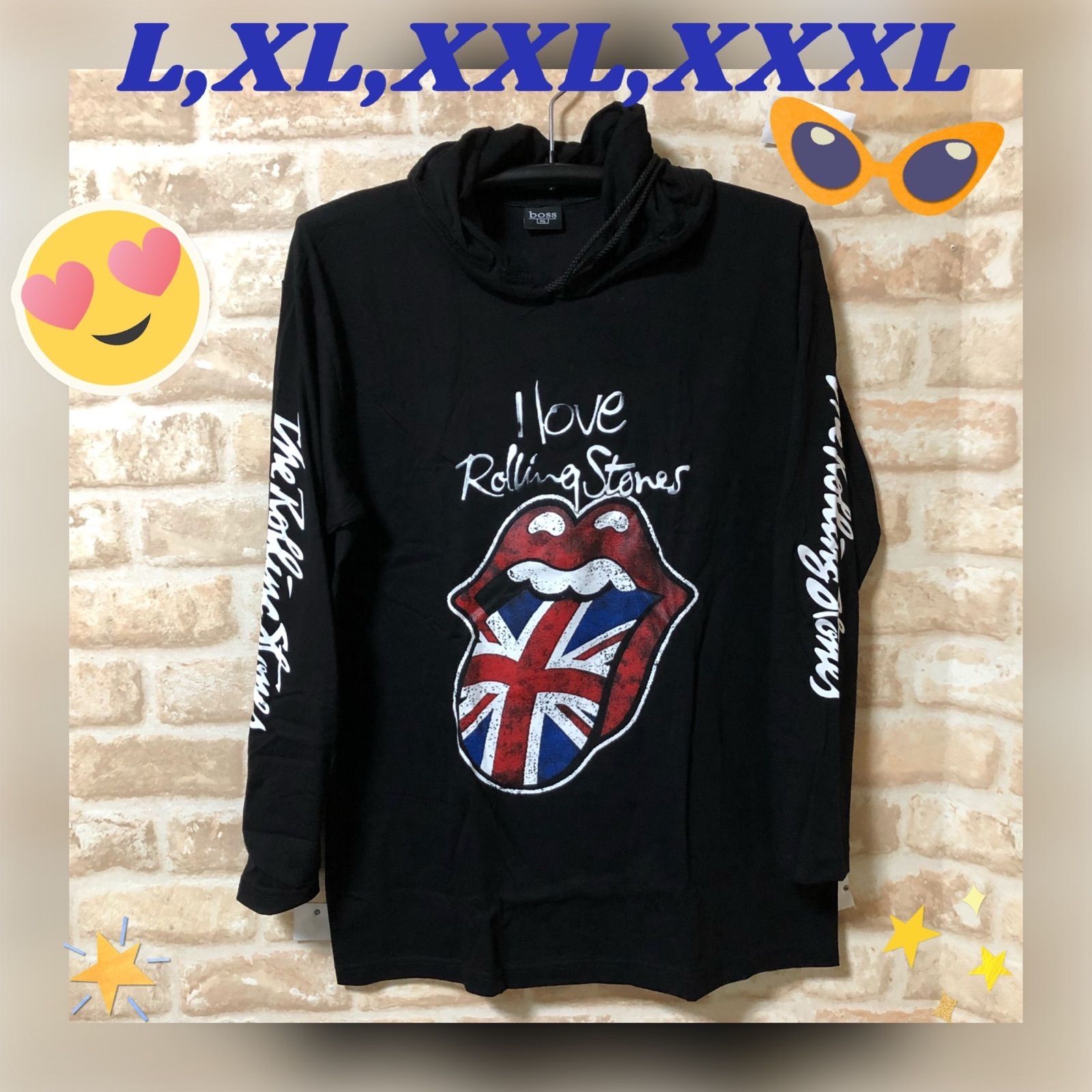 ザ ローリングストーンズ パーカー L XL XXL XXXL - メルカリ