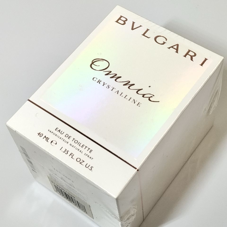 J 38 Φ 【 BVLGARI 】 40ml 未開封 OMNIA CRYSTALLINE ブルガリ