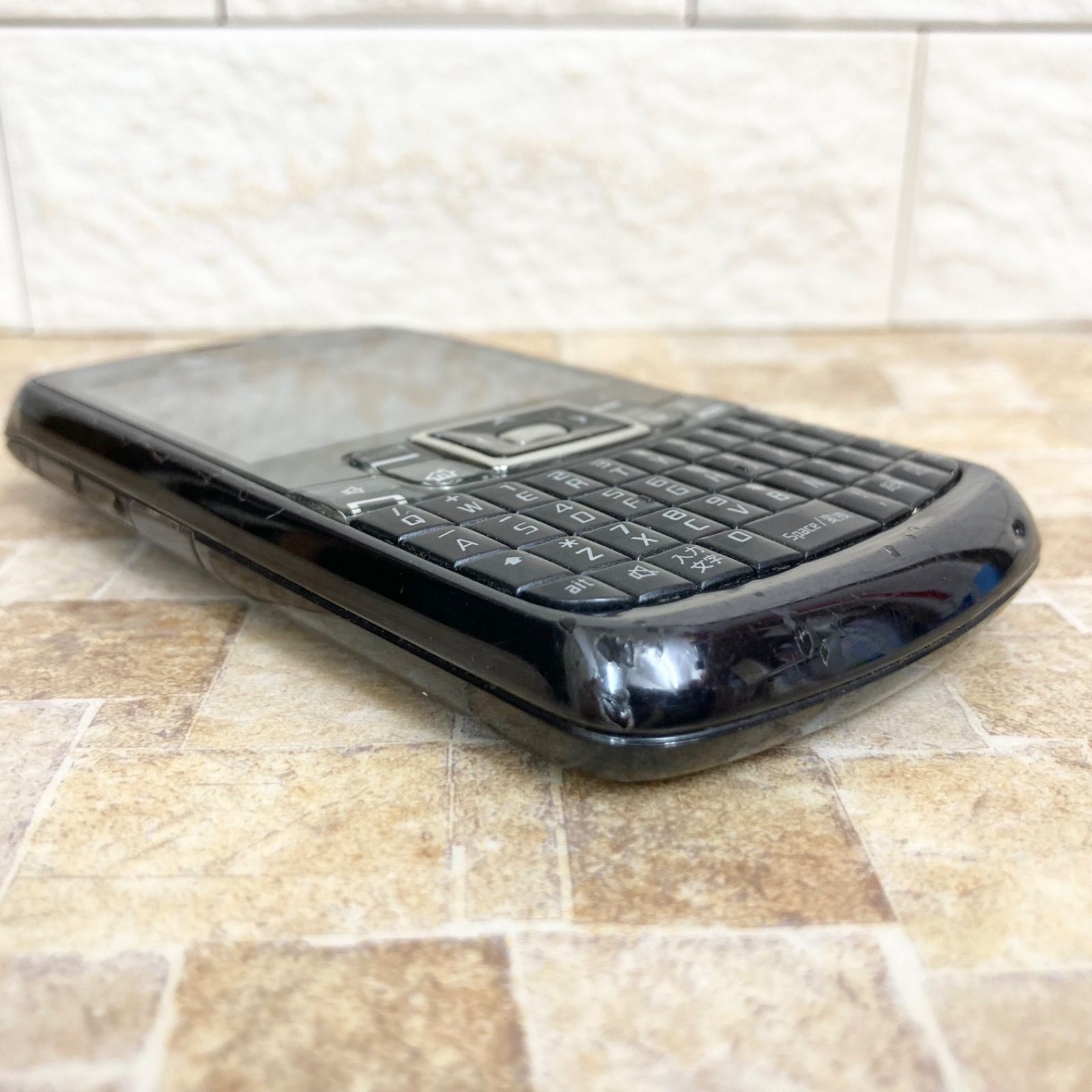 初期化 動作確認済】 SoftBank X01SC ブラック 本体のみ スマホ